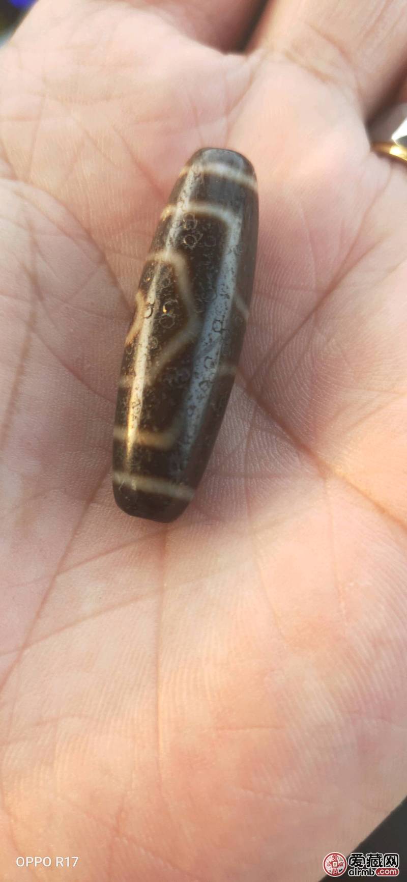 纯正三眼天珠。个人闲置。