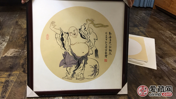 马俊义老师的大肚弥勒佛.