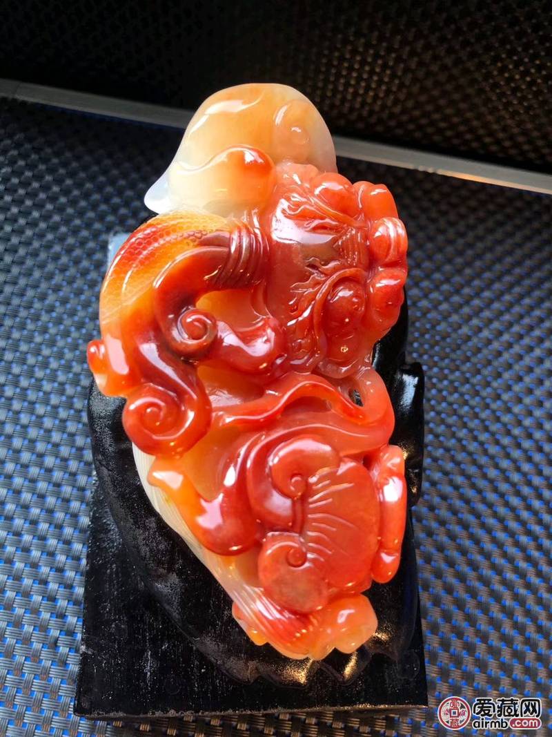 精品黄龙玉招财守财貔貅摆件，*