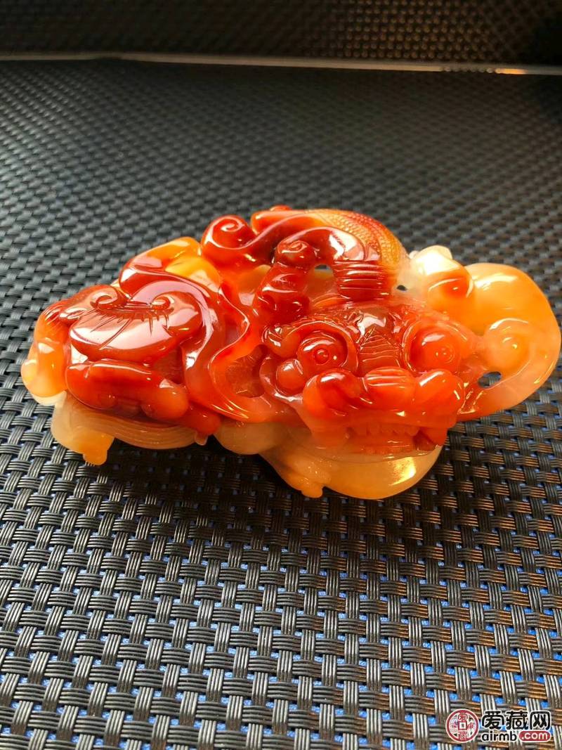 精品黄龙玉招财守财貔貅摆件，*