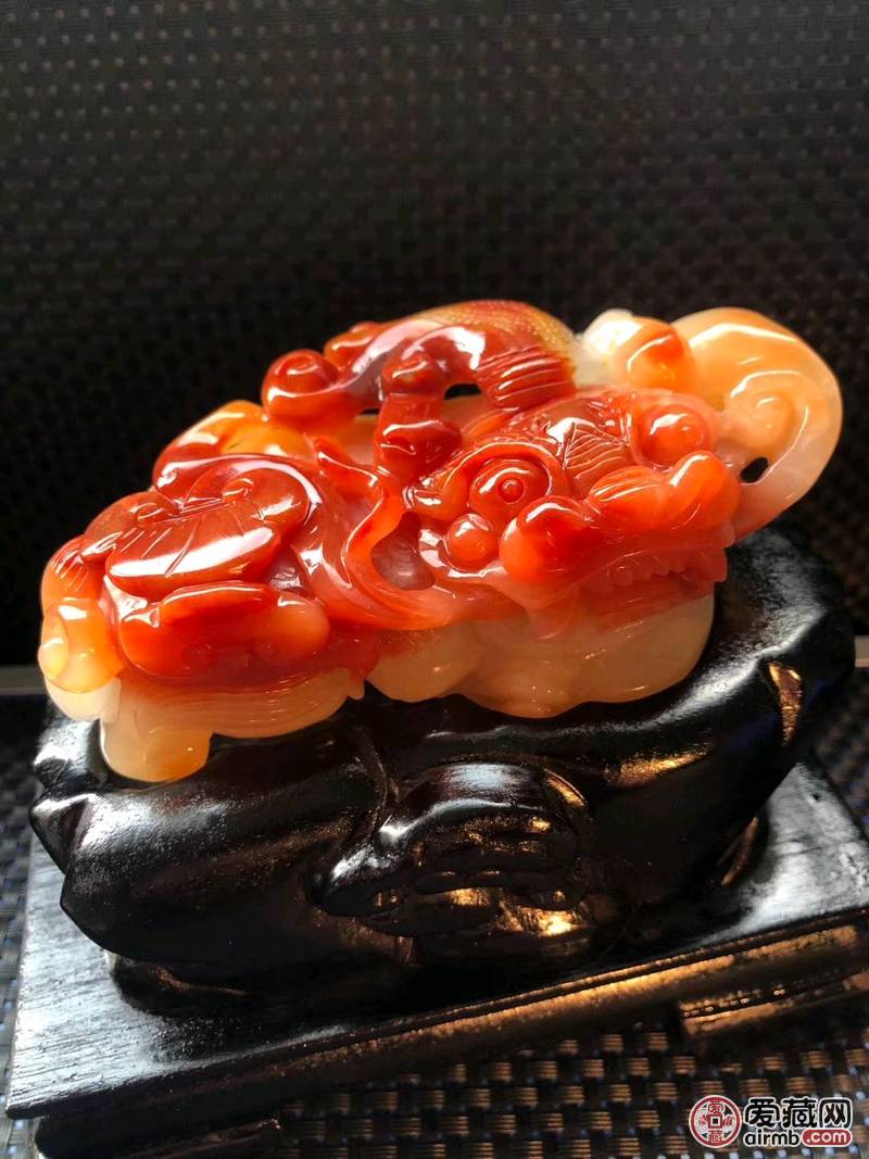 精品黄龙玉招财守财貔貅摆件，*