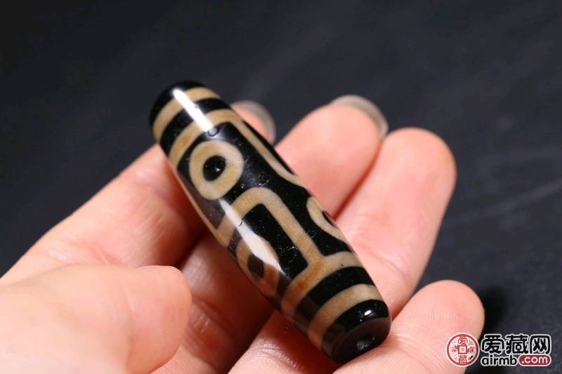藏传，六眼老天珠，玛瑙天珠，六