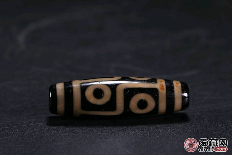 藏传，六眼老天珠，玛瑙天珠，六
