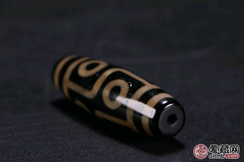 藏传，六眼老天珠，玛瑙天珠，六