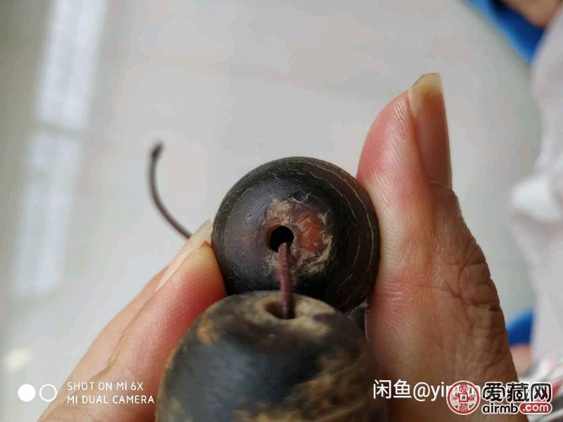 晚清民国射天角老珠子 乡下一手