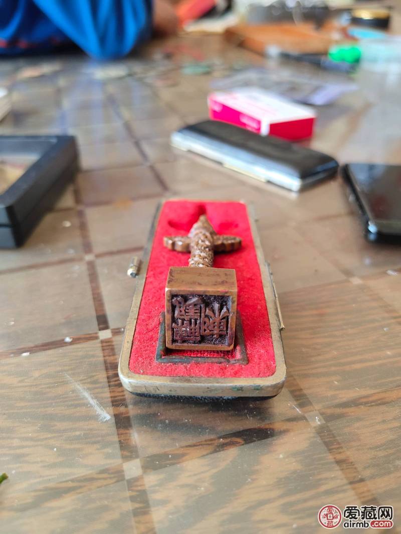 俩枚精品印章  大号，中号个一