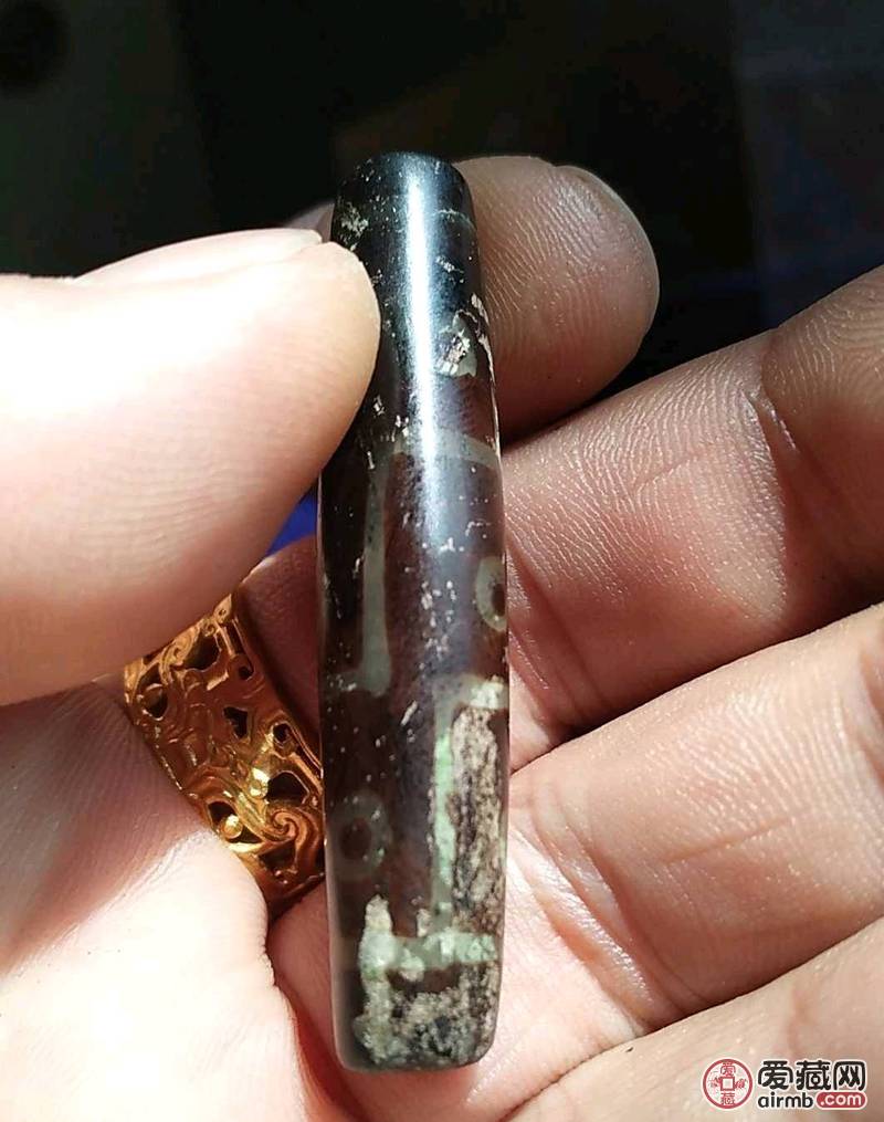西藏老九眼天珠，收藏孤品至真至