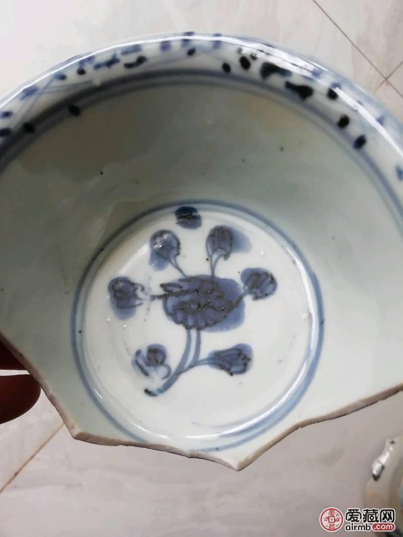 明代瓷片包真包老大开门/古玩文