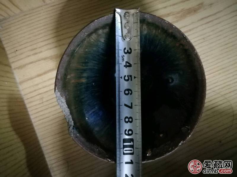 宋代铁胎建窑建盏/古玩文房古董