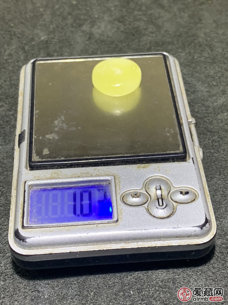 天然鸡油黄白花蜜平安扣一个！点