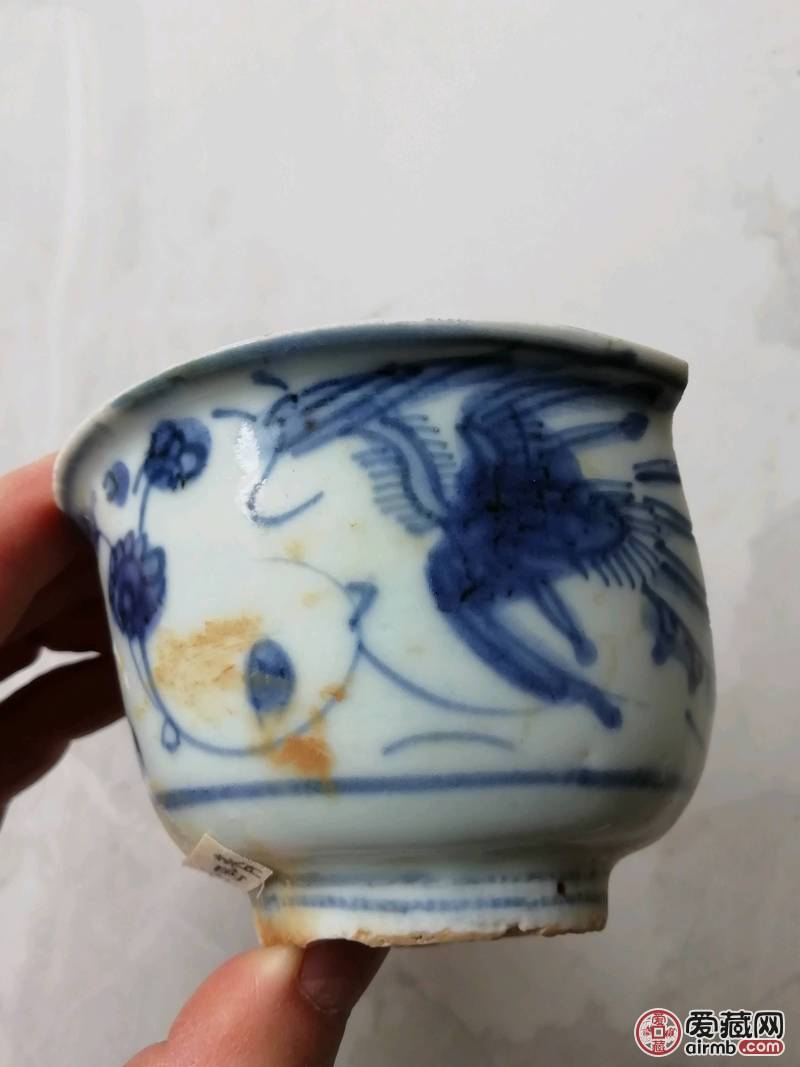 明代瓷片包真包老大开门/古玩文