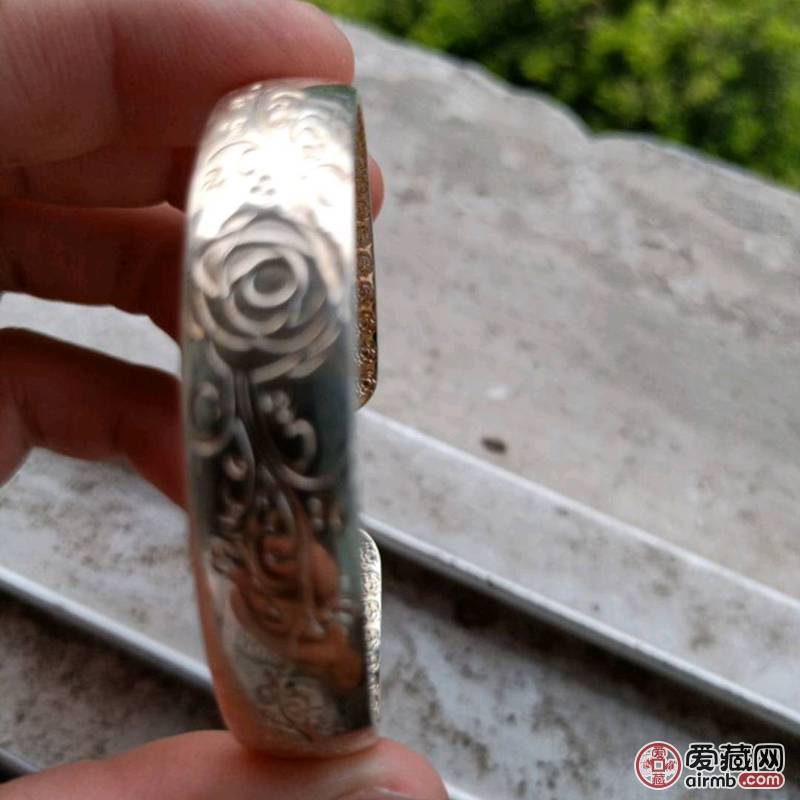 925银镯子，现代的，重41克