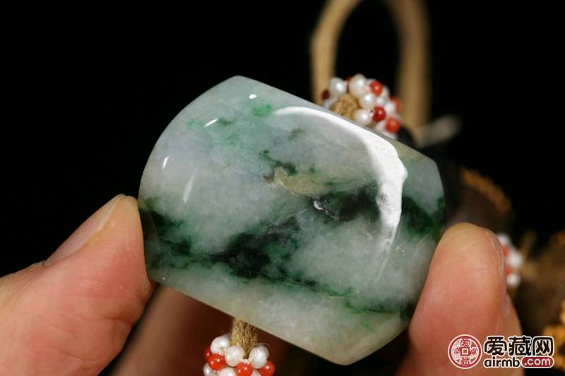 清 宫廷风格，老沉香十八子手持