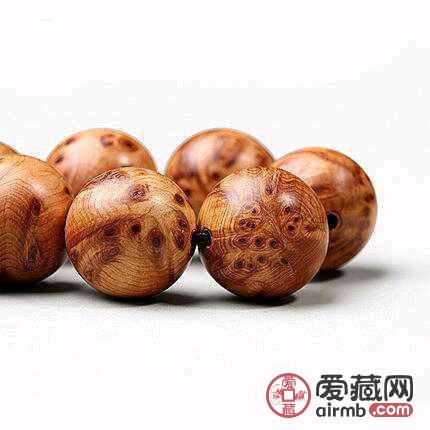 太行崖柏爆满瘤疤2.0手串，高