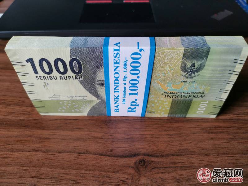 印度尼西亚外币一刀，面值100