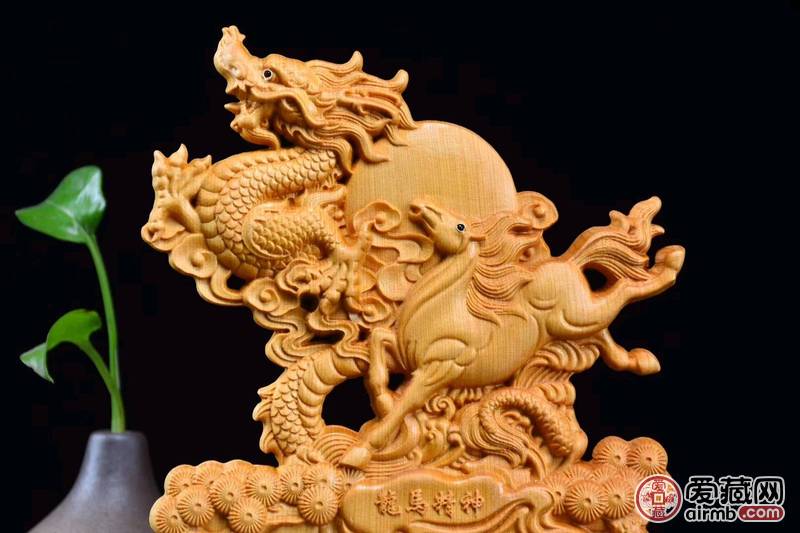 崖柏龙马精神摆件\n\n【龙马