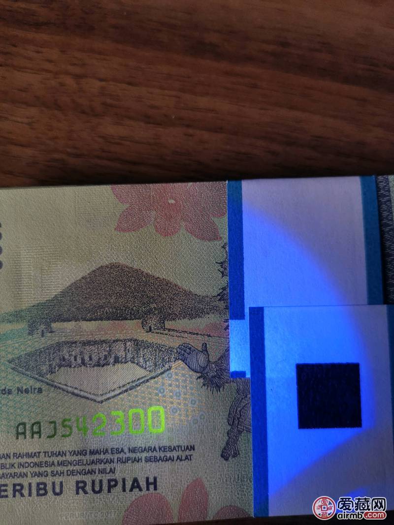 印度尼西亚外币一刀，面值100