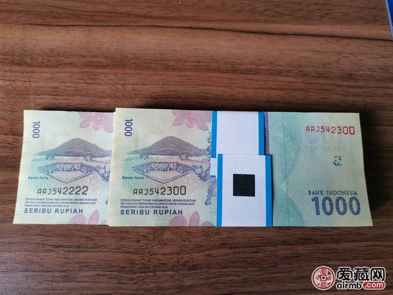 印度尼西亚外币一刀，面值100