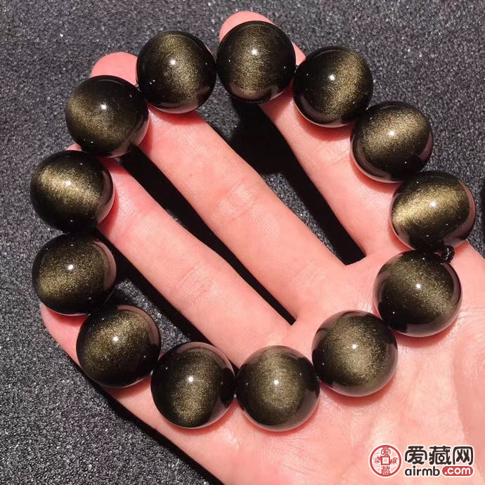 【产品】金曜石猫眼手链（25号