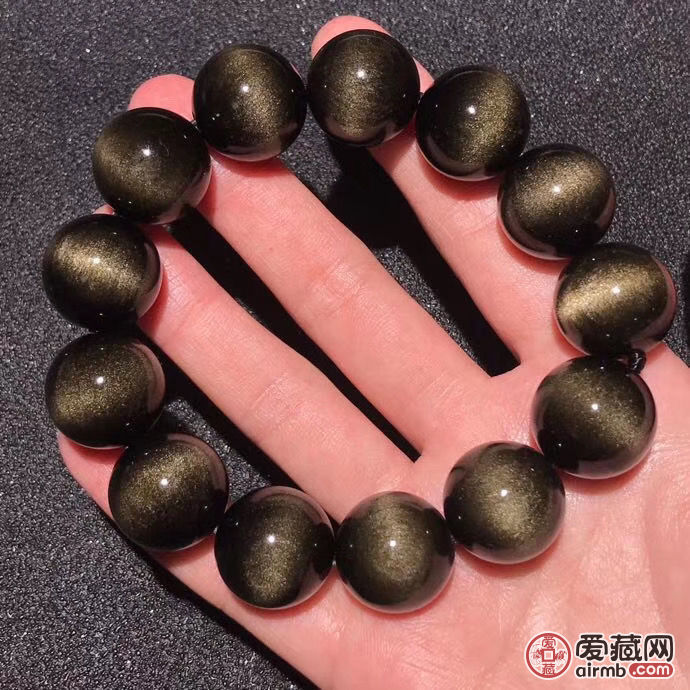 【产品】金曜石猫眼手链（25号