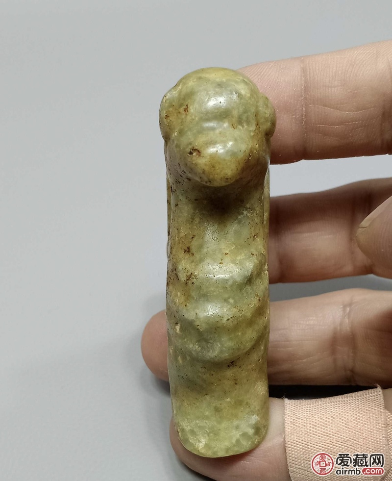 新石器玉鸟