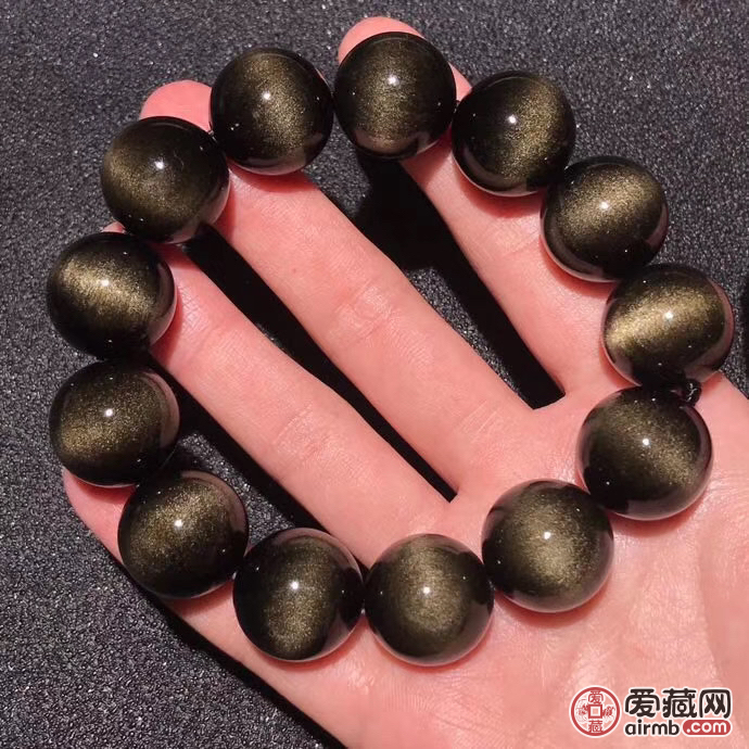 【产品】金曜石猫眼手链（25号