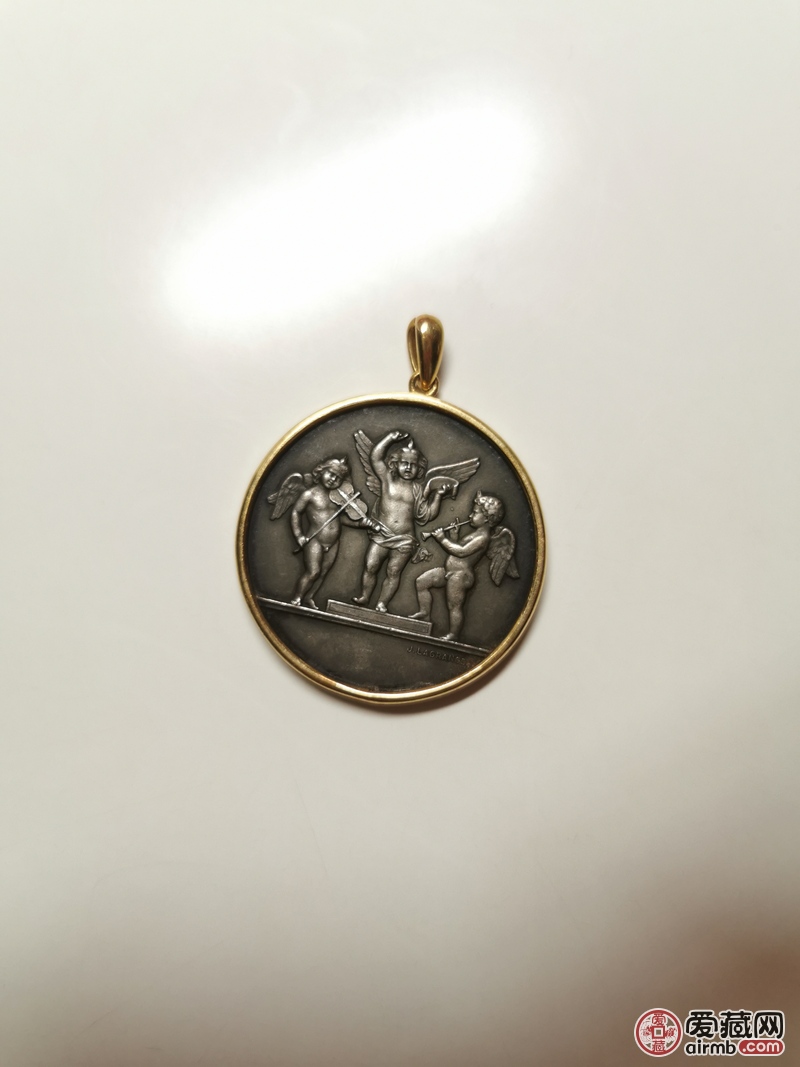 朋友送给我的 她说是古希腊银币
