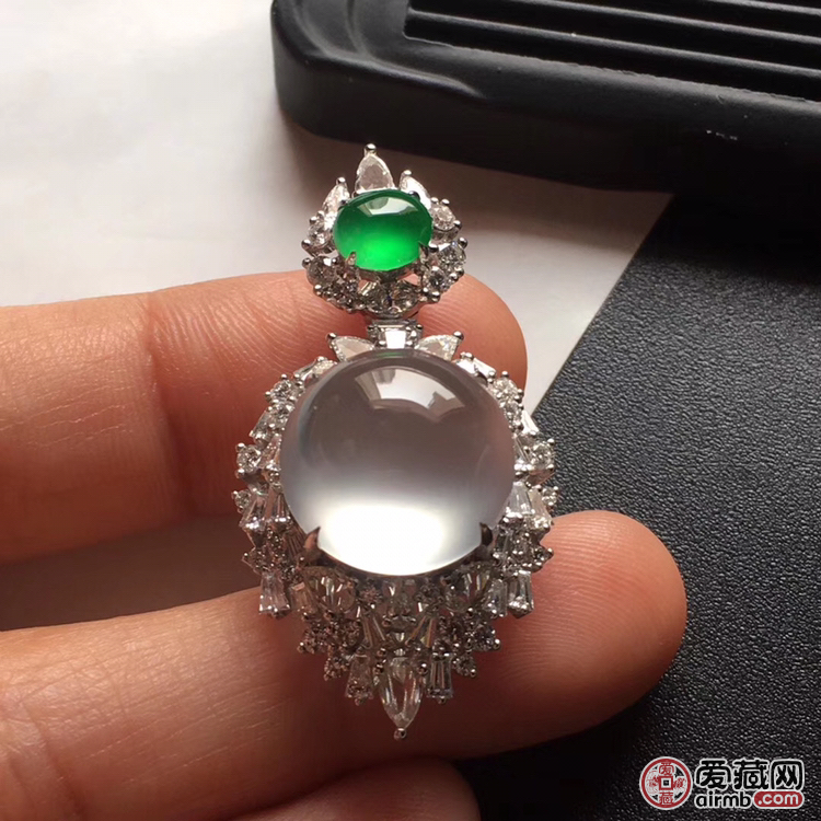 【缅甸天然a货翡翠】高冰玻璃种