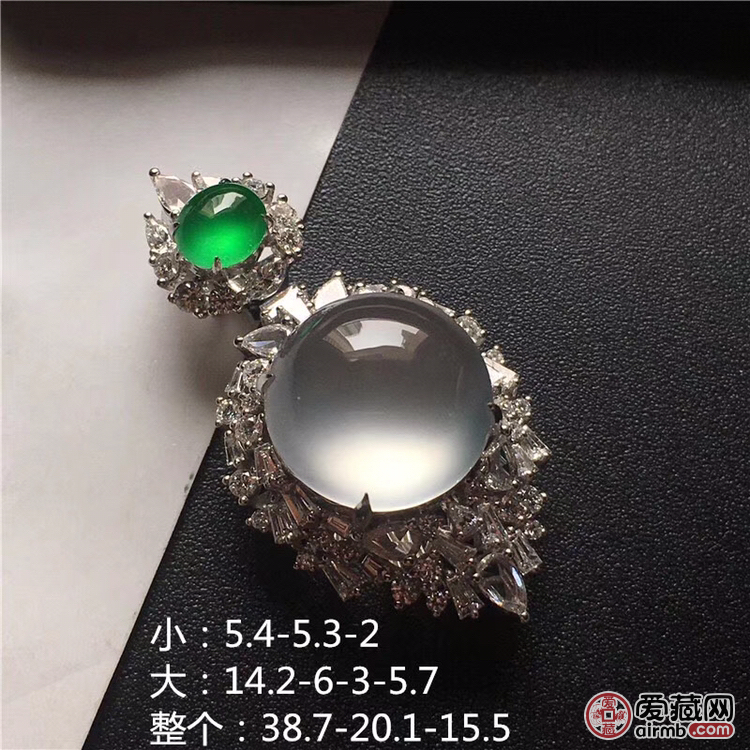 【缅甸天然a货翡翠】高冰玻璃种
