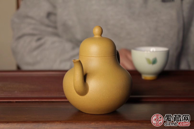 宜兴紫砂壶原矿段泥纯手工思亭