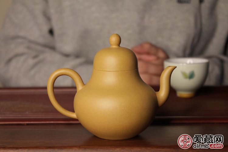 宜兴紫砂壶原矿段泥纯手工思亭