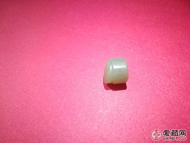 和田玉碧玉闲章\n籽料带皮\n