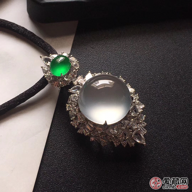 【缅甸天然a货翡翠】高冰玻璃种