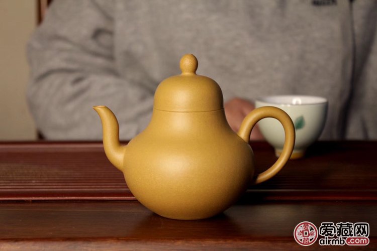 宜兴紫砂壶原矿段泥纯手工思亭