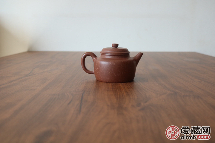 宜兴紫砂壶正宗原矿红降坡德钟
