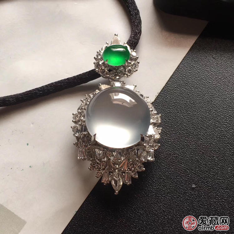 【缅甸天然a货翡翠】高冰玻璃种