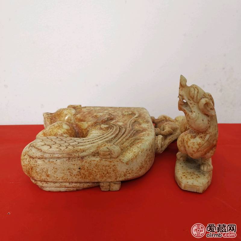 高古玉怪兽樽\n       