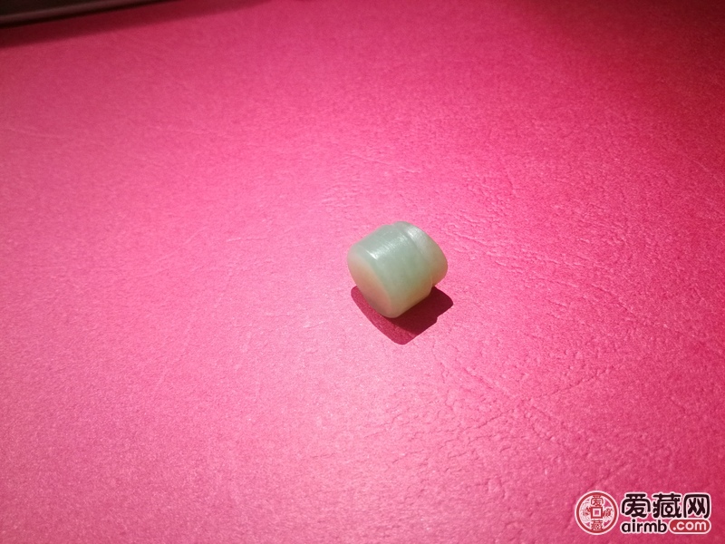和田玉碧玉闲章\n籽料带皮\n