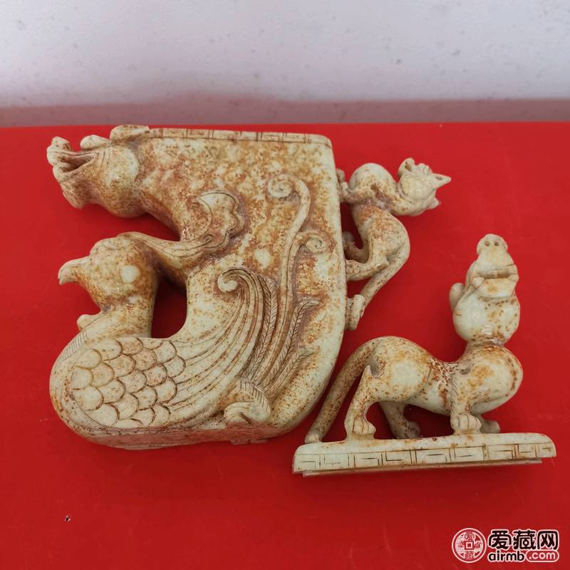 高古玉怪兽樽\n       