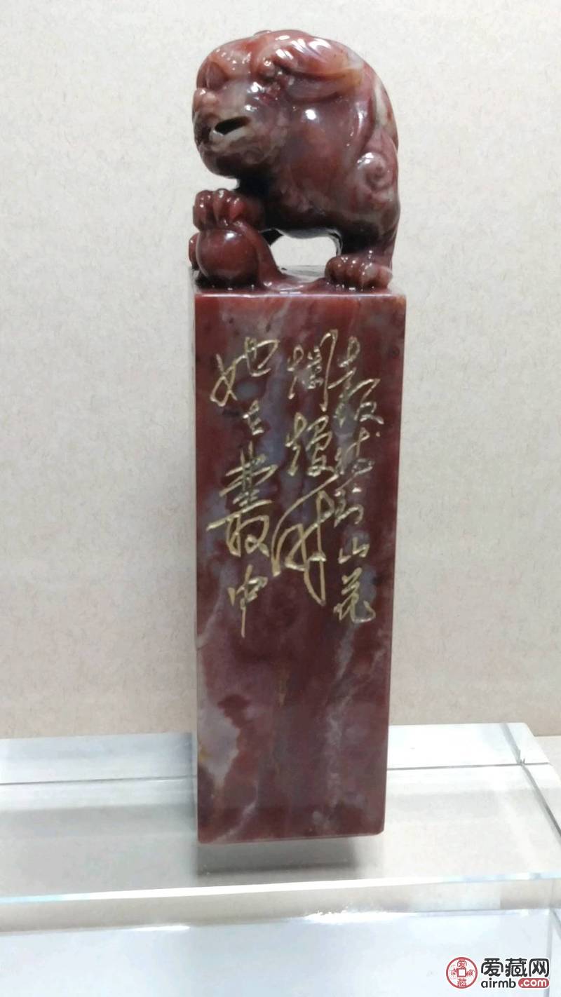 寿山高山石。\n总厂老艺人旧工