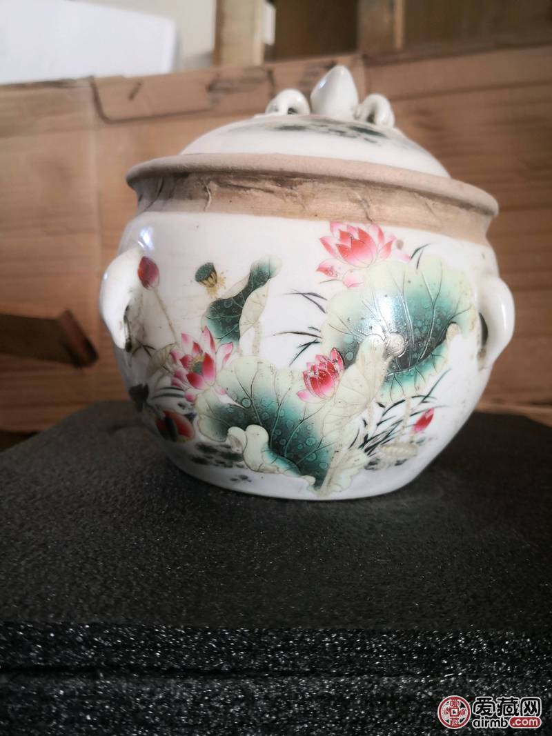 粉彩罐普洱茶