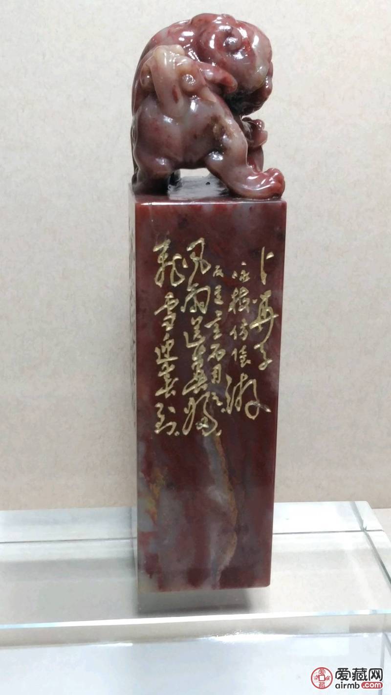 寿山高山石。\n总厂老艺人旧工