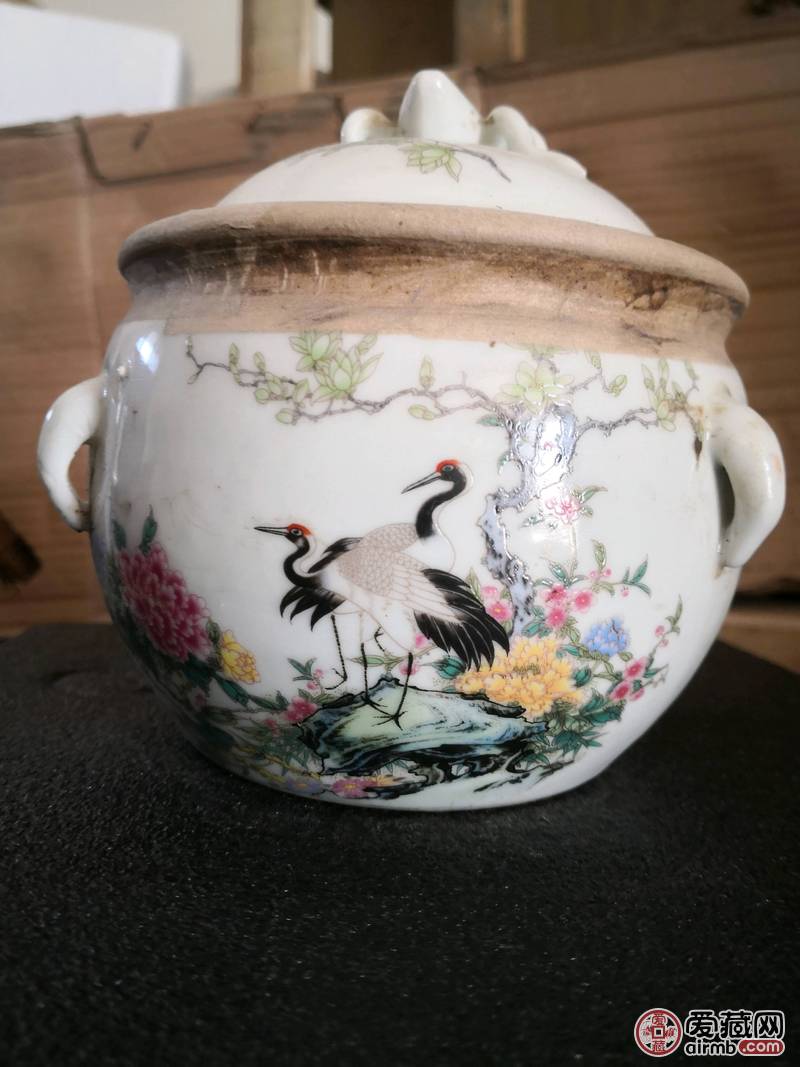 粉彩罐普洱茶