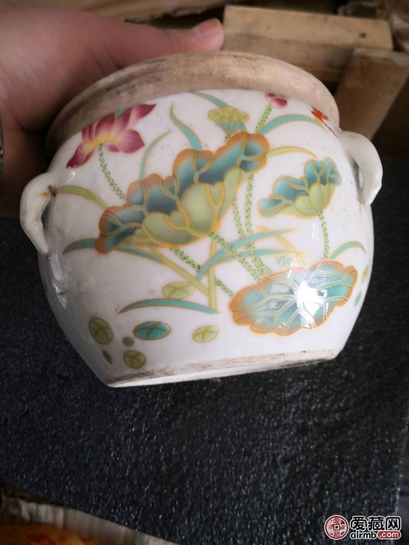 粉彩罐普洱茶