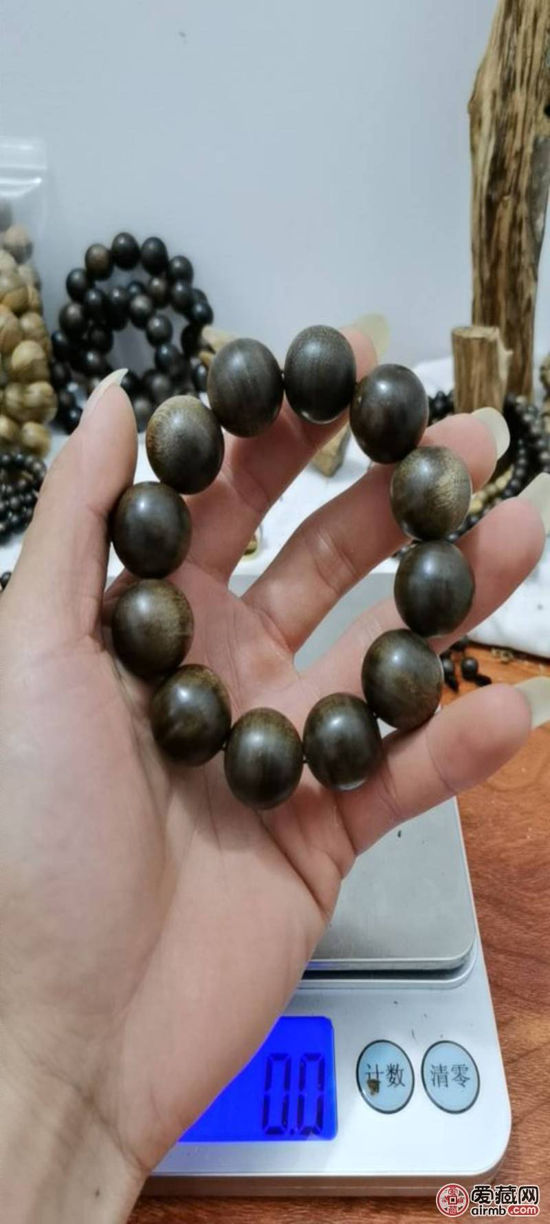 文莱沉香手串25克