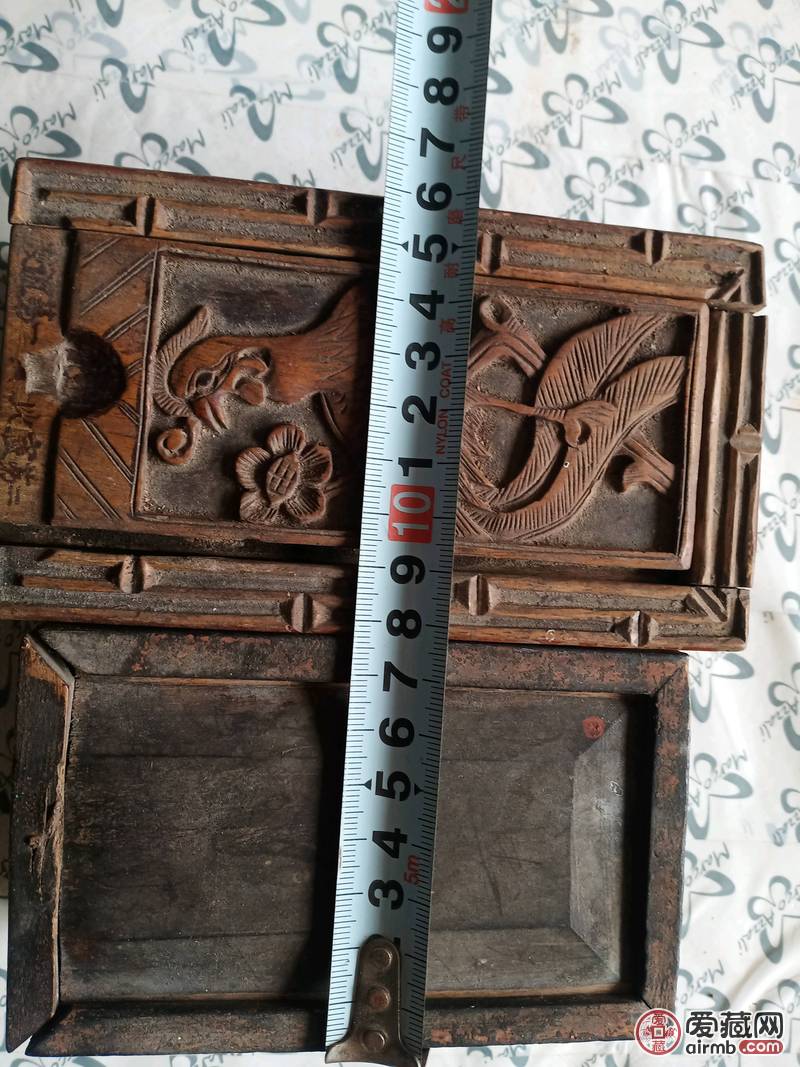 小木盒二个，全品，包老包真，大