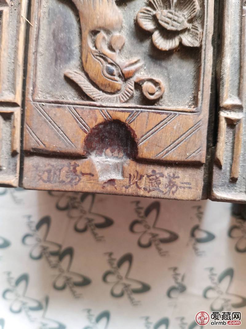 小木盒二个，全品，包老包真，大