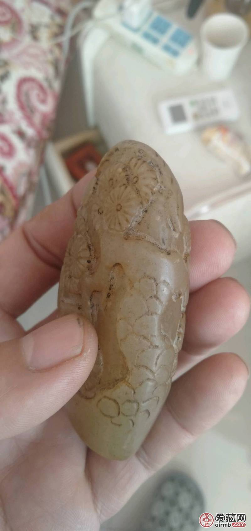 清代松鹤延年老印章一枚