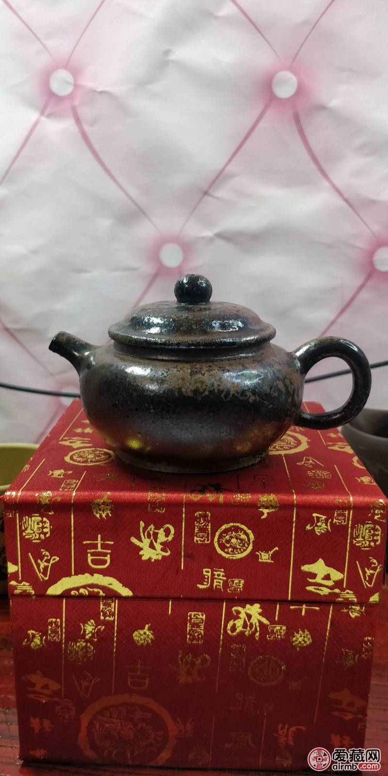 紫砂壶  柴烧全手工制作紫砂壶