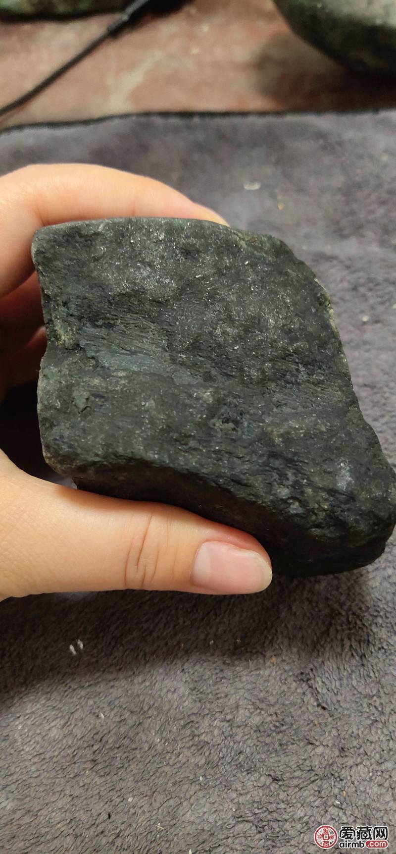 缅甸翡翠原石760克，宝贝皮壳